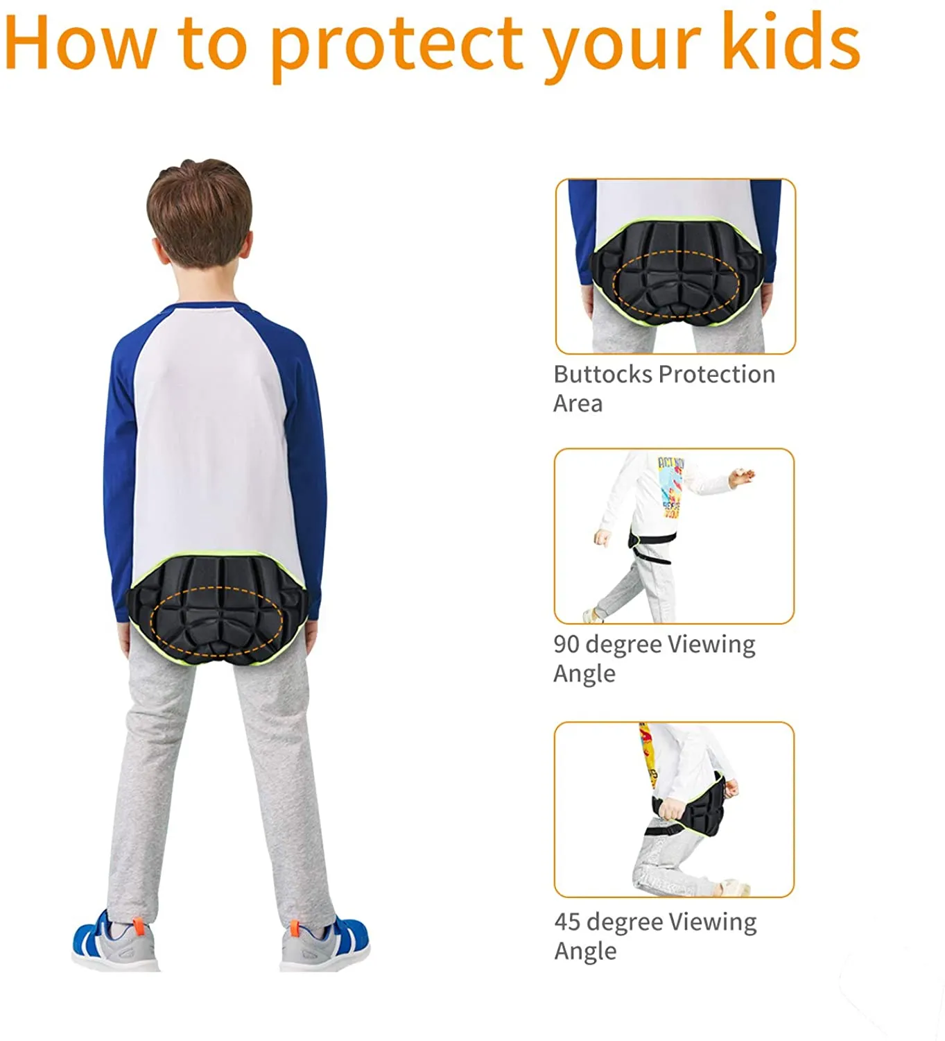 3D Padded Protection Hip