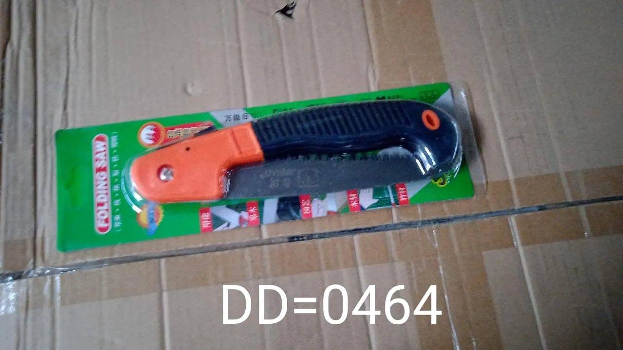 464 Folding Saw(180 mm) for Trimming, Pruning, Camping. Shrubs and Wood