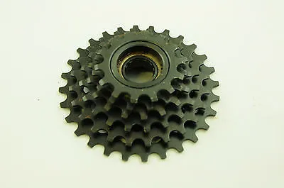 6 SPEED FREEWHEEL BLOCK SCREW ON CASSETTE 14-28 TEETH NON INDEX IDEAL RACER NOS