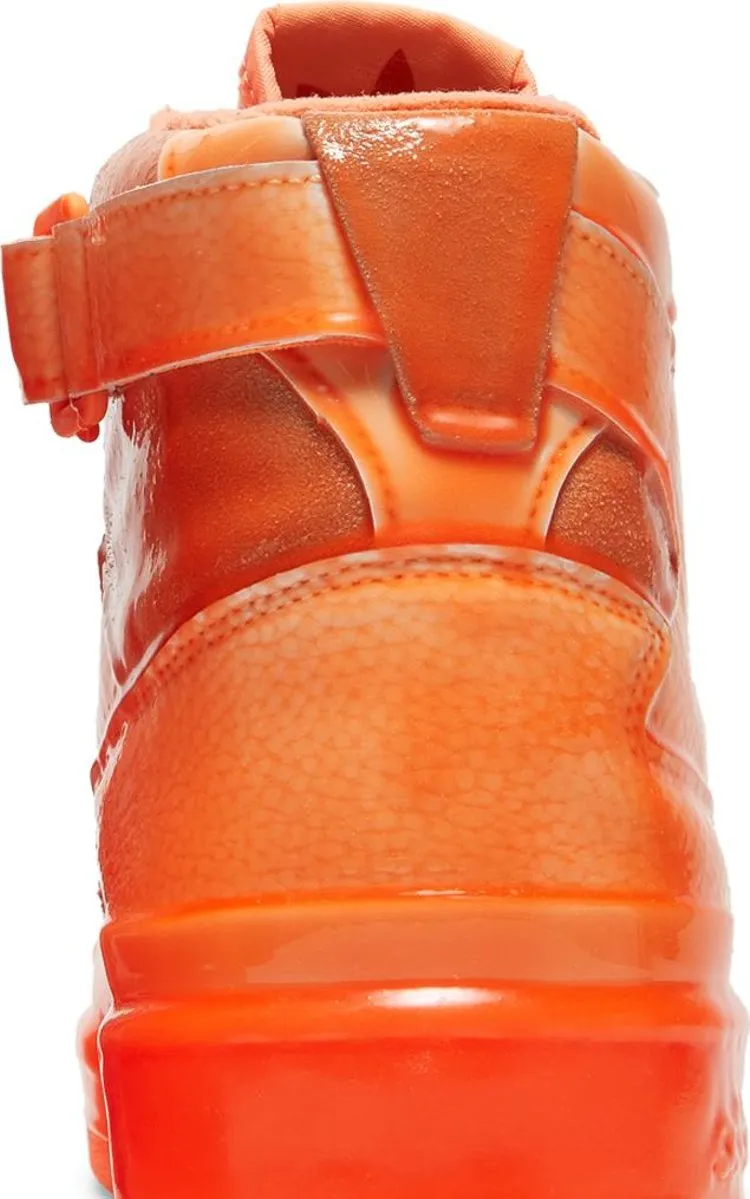 Adidas Jeremy Scott x Forum High 'Dipped - Signal Orange' Sneakers, orange