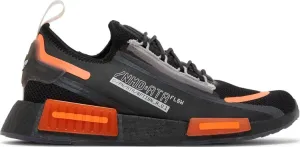 Adidas NMD_R1 Spectoo 'Black Team Solar Orange' sneakers, black