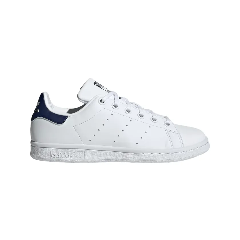 Adidas Originals scarpa sneakers da ragazzi Stan Smith H6821 bianco-blu