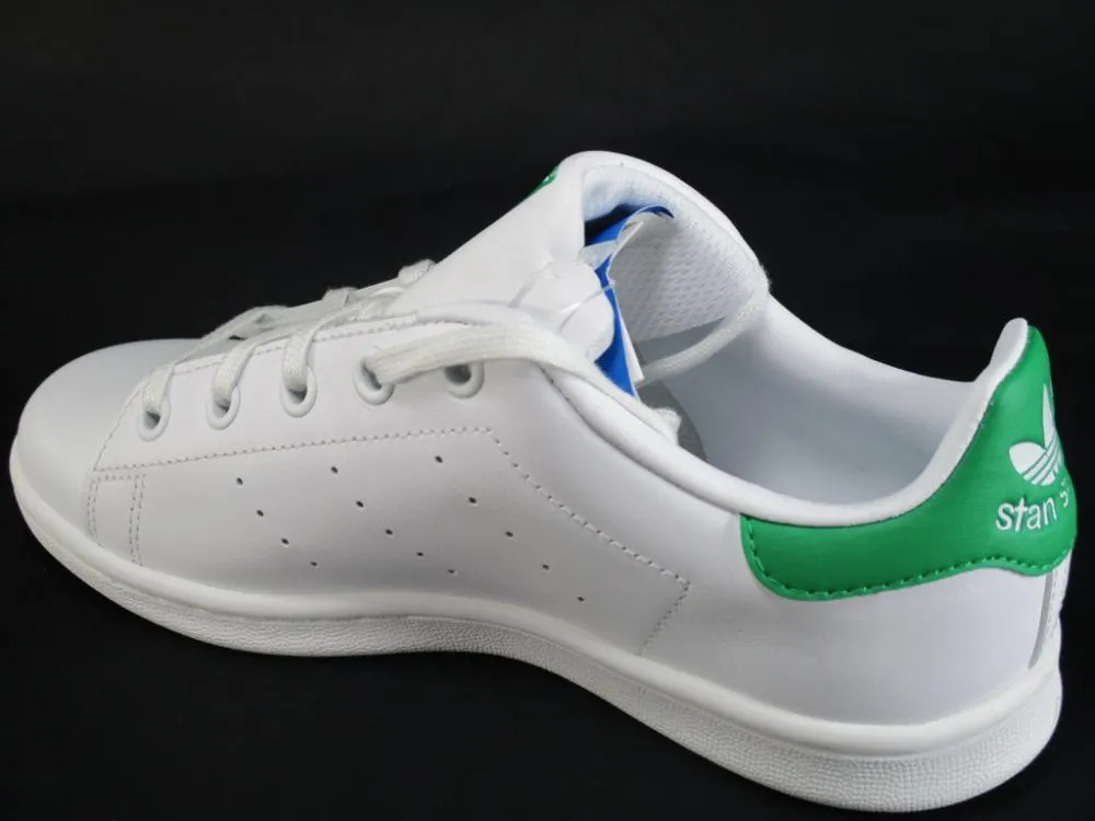 Adidas Originals scarpa sneakers per ragazzi Stan Smith BA8375 bianco-verde