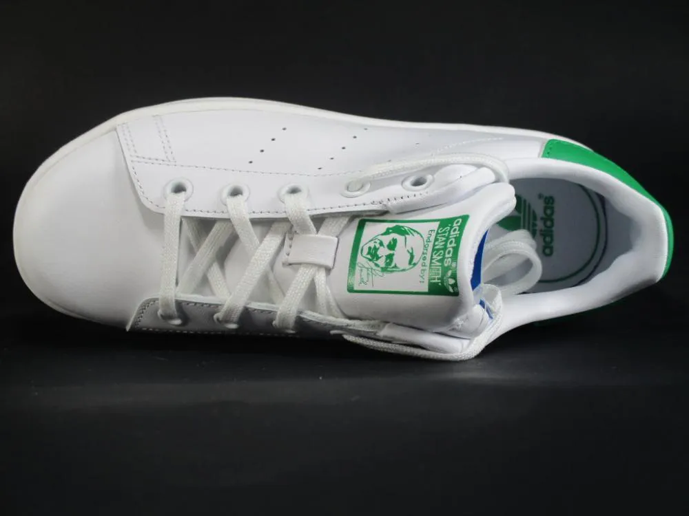 Adidas Originals scarpa sneakers per ragazzi Stan Smith BA8375 bianco-verde