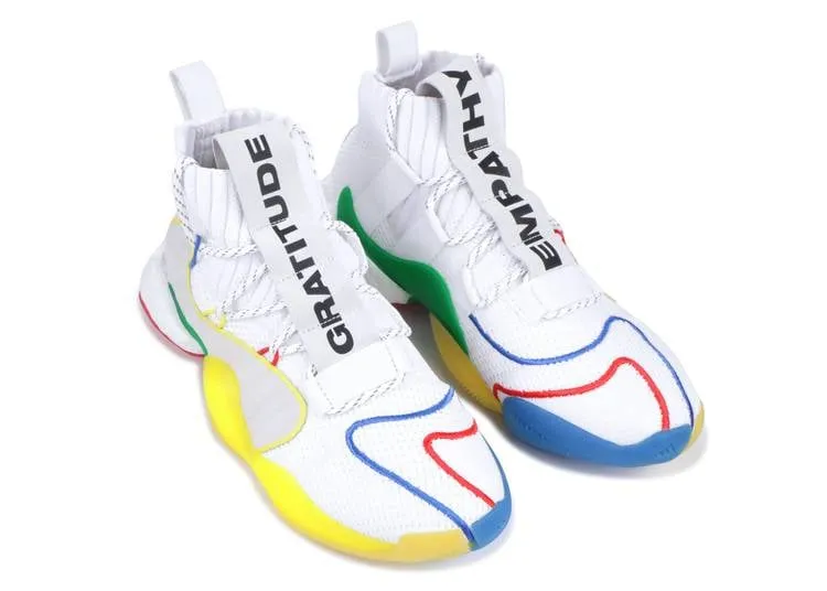 Adidas PHARRELL X CRAZY BYW X 'GRATITUDE' sneakers, white