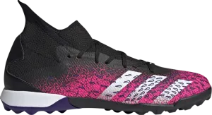 Adidas Predator Freak.3 TF 'Demonscale - Shock Pink' sneakers, pink