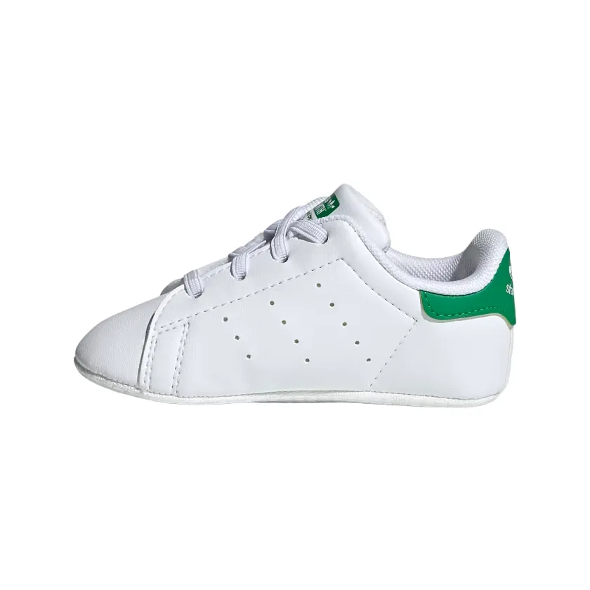 Adidas scarpa da culla da bambino Stan Smith Crib FY7890 bianco verde