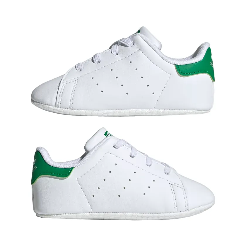 Adidas scarpa da culla da bambino Stan Smith Crib FY7890 bianco verde