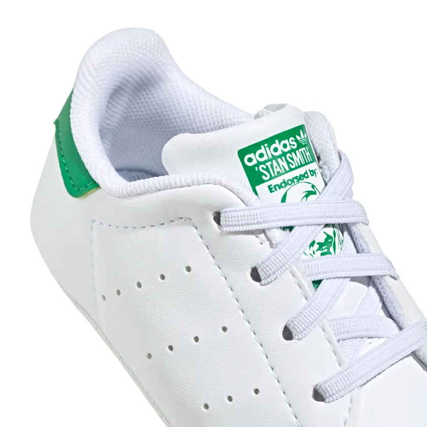 Adidas scarpa da culla da bambino Stan Smith Crib FY7890 bianco verde