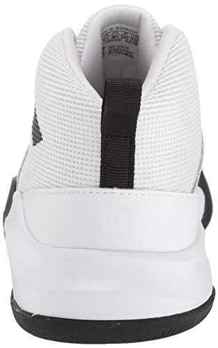 adidas Unisex OwnTheGame Wide Basketball Shoe, Black/White, 4.5 W US Big Kid