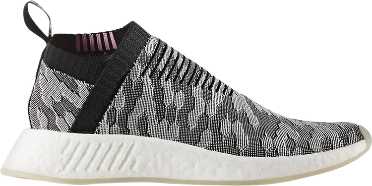 Adidas Wmns NMD_CS2 Primeknit 'Grey White' sneakers, black