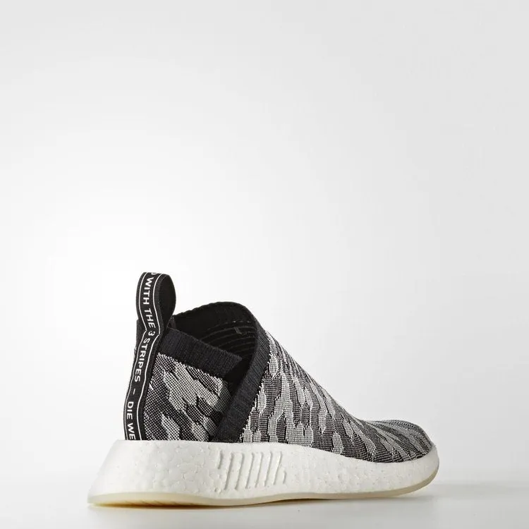 Adidas Wmns NMD_CS2 Primeknit 'Grey White' sneakers, black