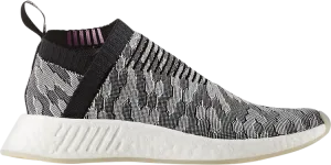 Adidas Wmns NMD_CS2 Primeknit 'Grey White' sneakers, black