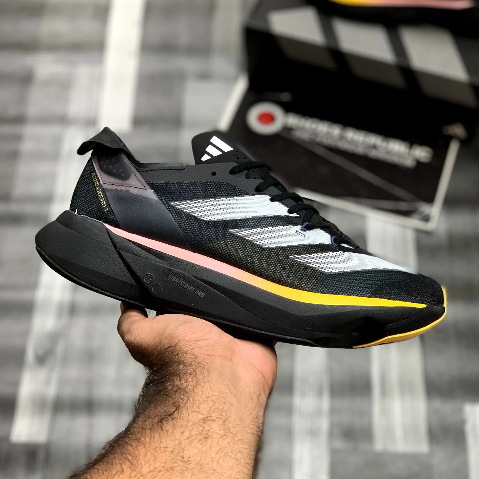 Adiizero Adios Pro 3 (Black) Ultra lightweight Premium Batch