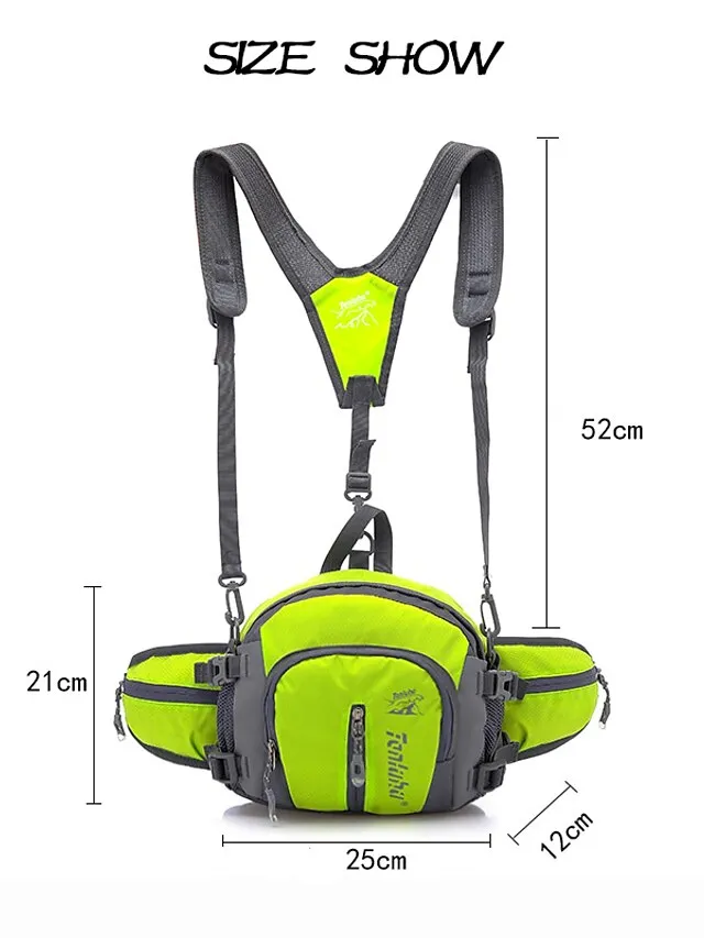 Adventure Companion Waist Pack for Women - 12L Waterproof Running Bag