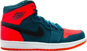 Air Jordan 1 Retro High Russell Westbrook Sneakers, Green