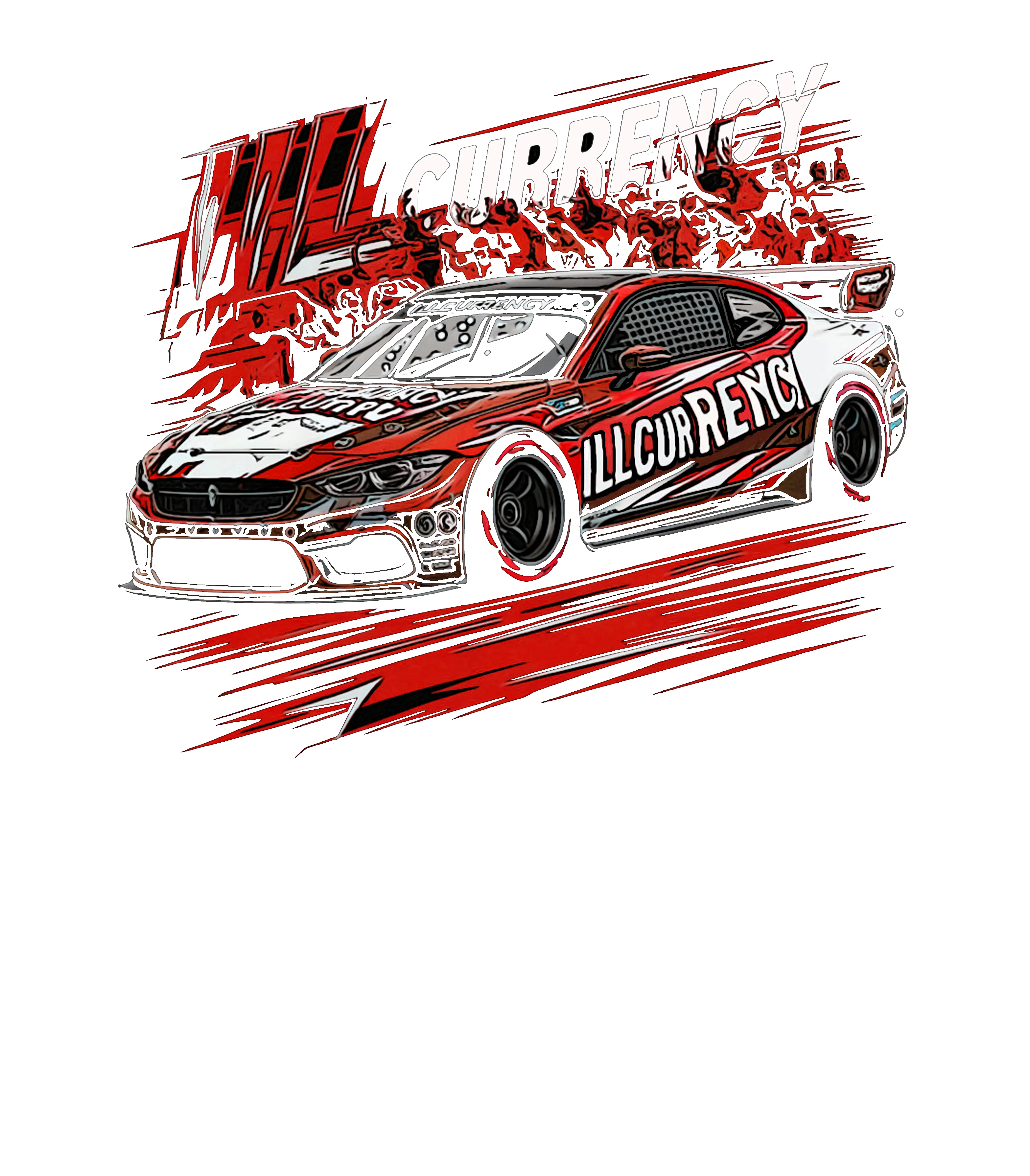 Air Jordan 12 “Red Taxi” | illcurrency Black T-Shirt (Illcurrency Raceway)