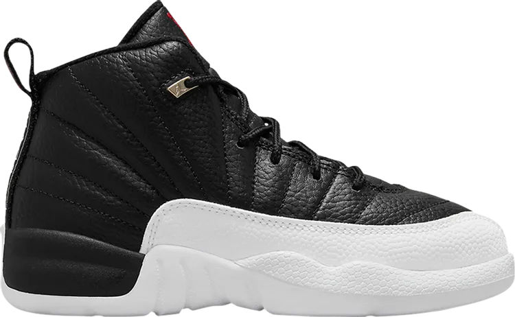 Air Jordan 12 Retro PS Playoff 2022 Sneakers, Black