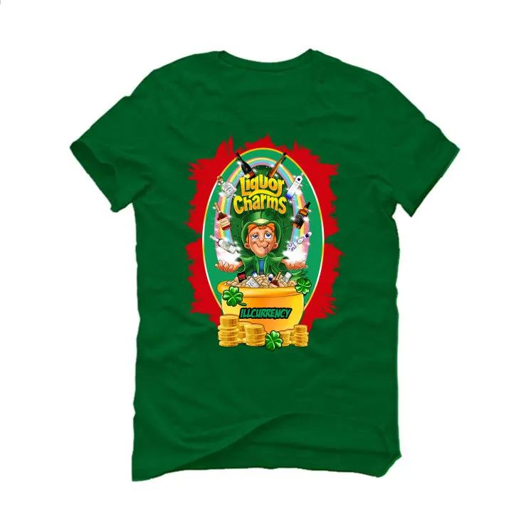 Air Jordan 3 “Lucky Green” | ILLCURRENCY Pine Green T-Shirt (Liquor Charms)