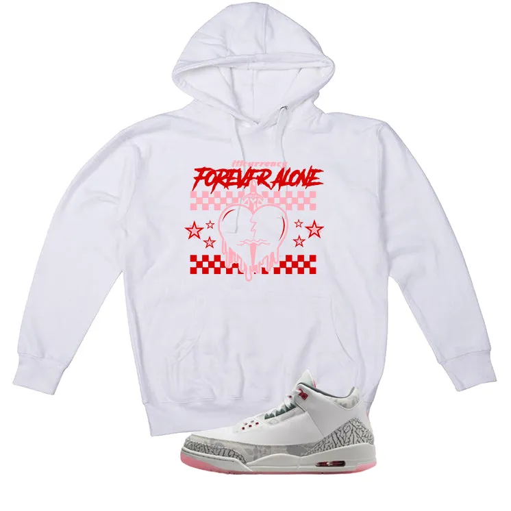 Air Jordan 3 Wings White T-Shirt (Forever Alone)| illcurrency