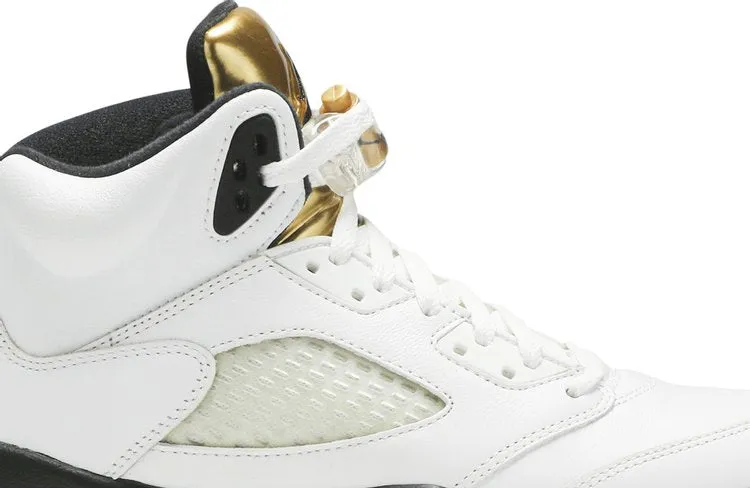 Air Jordan 5 Retro GS Olympic sneakers, white