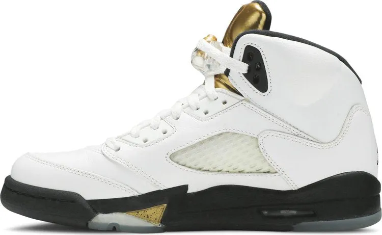 Air Jordan 5 Retro GS Olympic sneakers, white