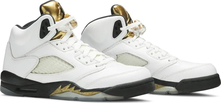 Air Jordan 5 Retro GS Olympic sneakers, white