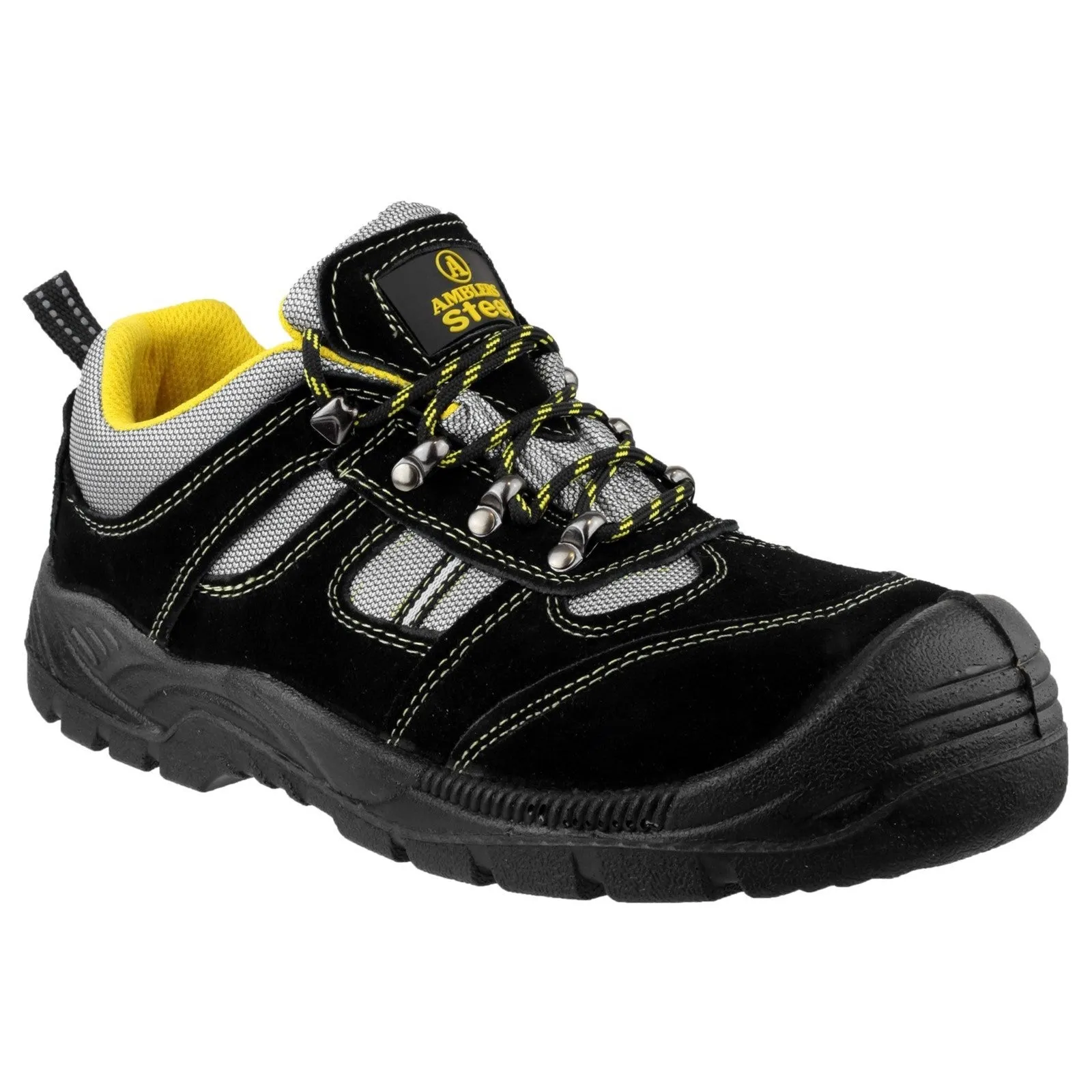 Amblers Safety FS111 Lightweight Lace up Safety Trainer S1 Black