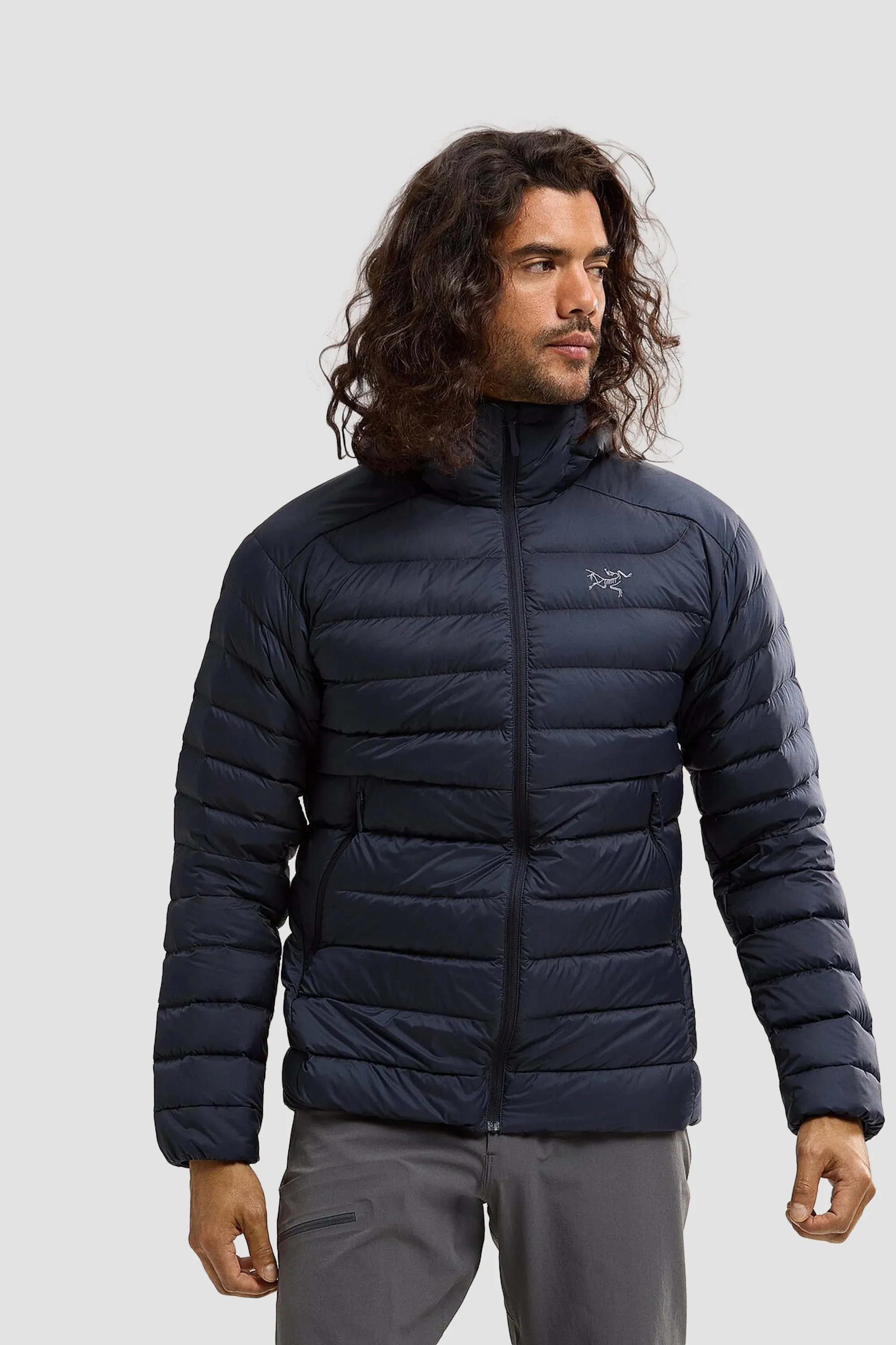 Arc'teryx Men's Cerium Hoody in Black Sapphire