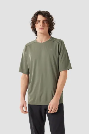 Arc'teryx Men's Cormac Crew Neck SS Shirt in Forage Heather ll