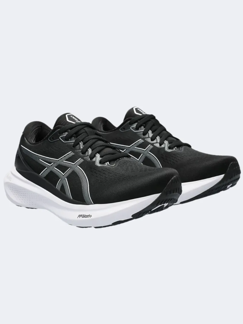 Asics Gel Kayano 30 Women Running Shoes Black/Sheet Rock