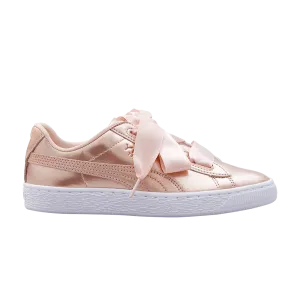 Basket Heart Lunar Lux Jr Puma Sneakers, Tan