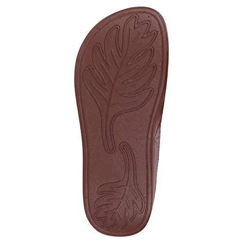 BATA womens Kafi Brown 3 UK Slipper 5724714