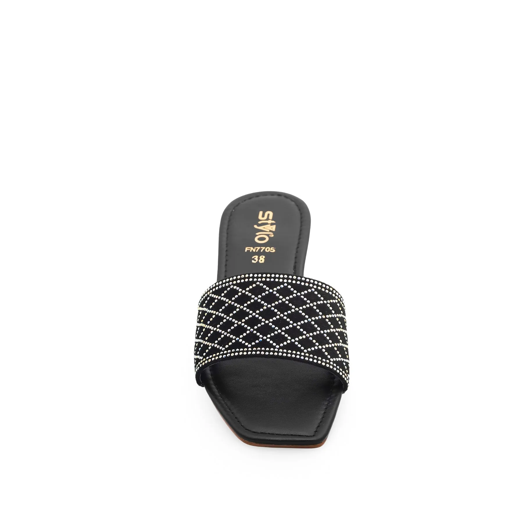 Black Fancy Slipper FN7705