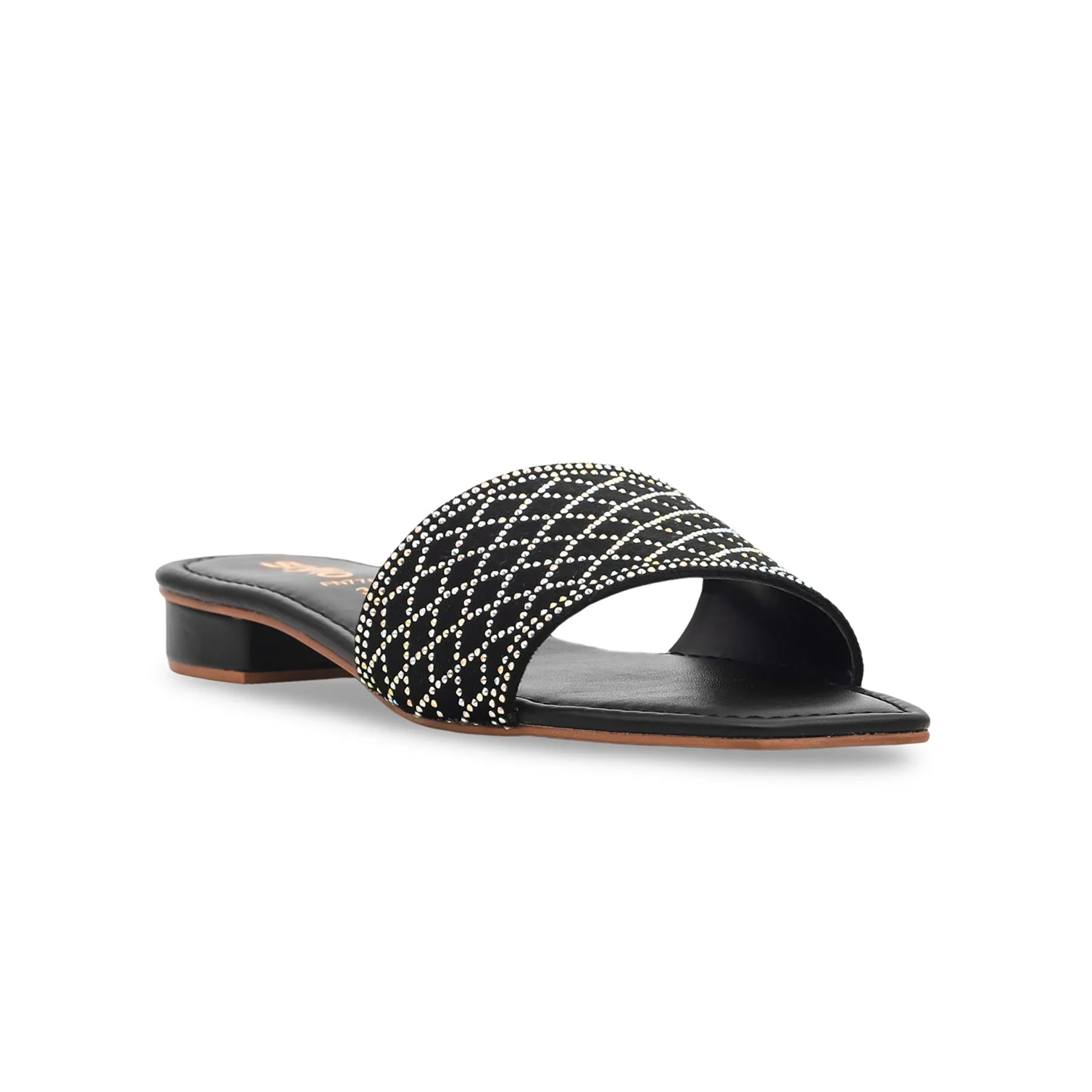 Black Fancy Slipper FN7705