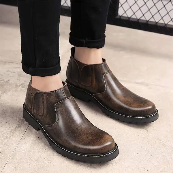 Botte élégante pour homme rétro