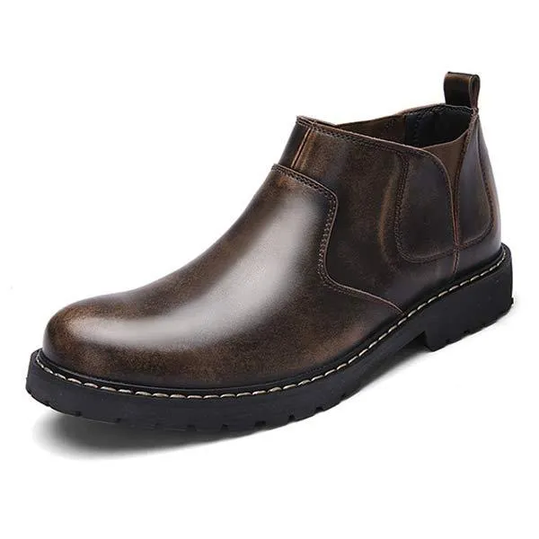 Botte élégante pour homme rétro