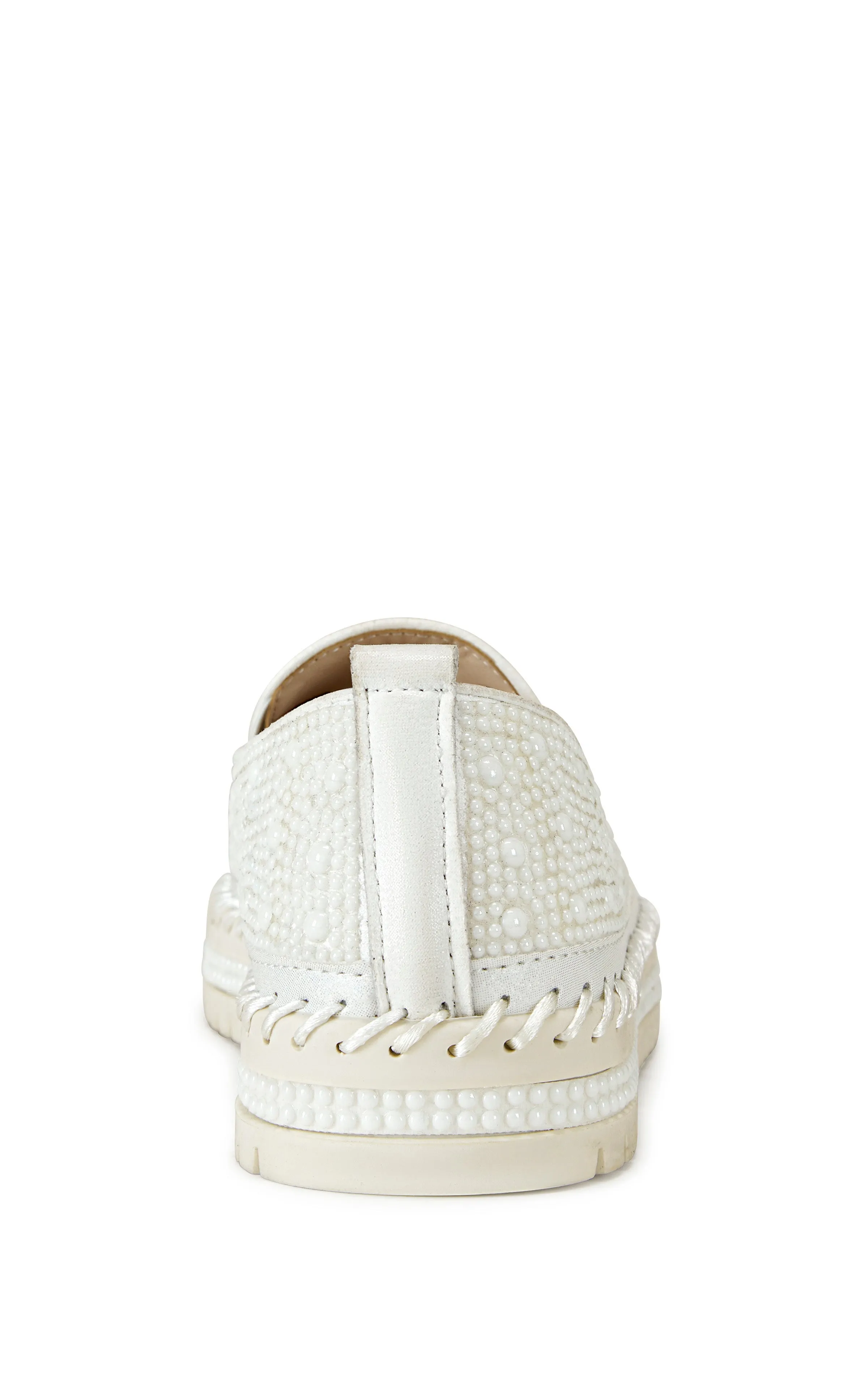 BRITTANYPEARL-WHITE SLIP ON SNEAKER