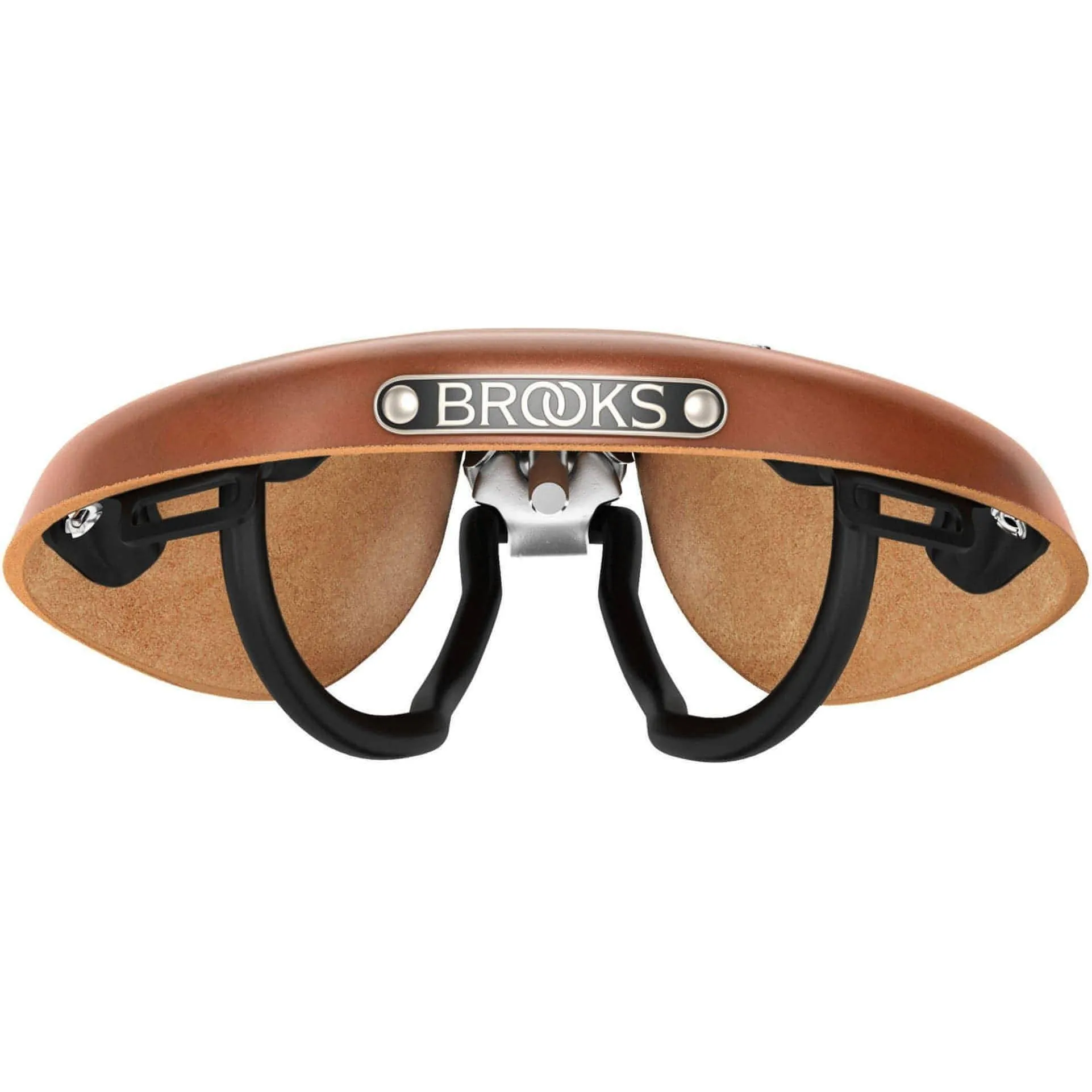 Brooks England B17 Leather Womens Short Saddle - Brown