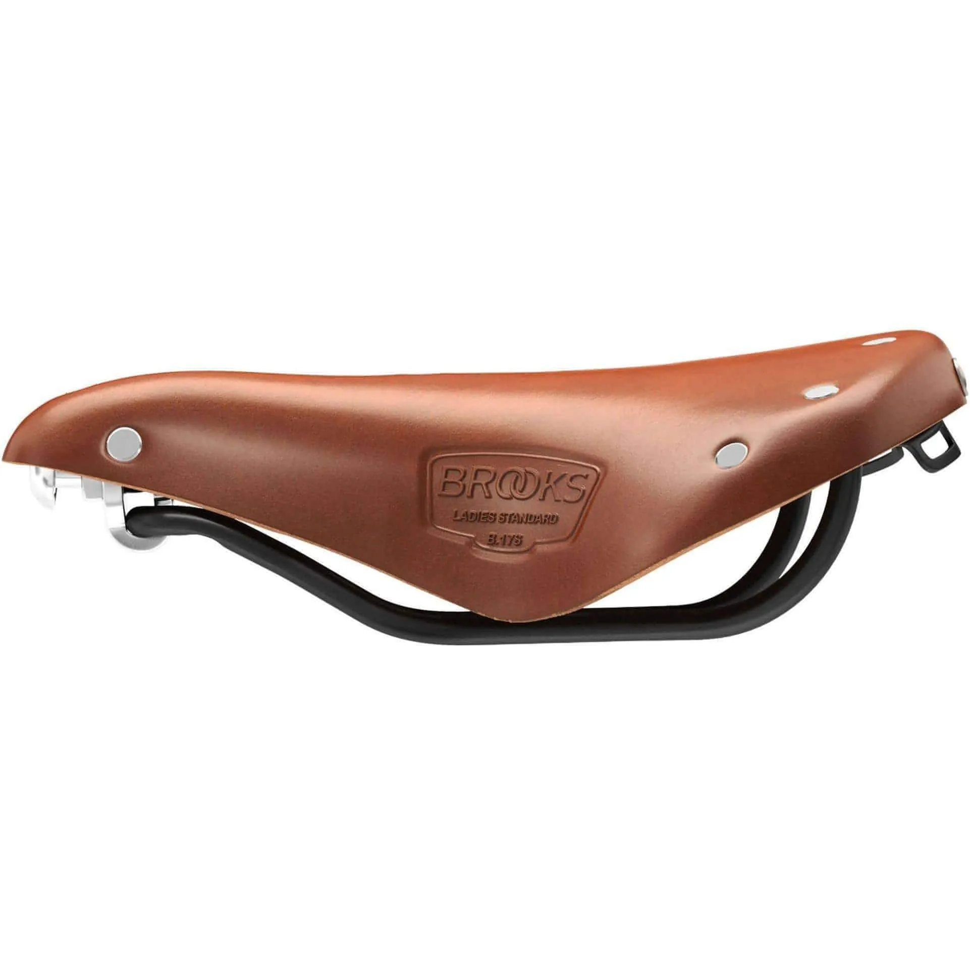 Brooks England B17 Leather Womens Short Saddle - Brown