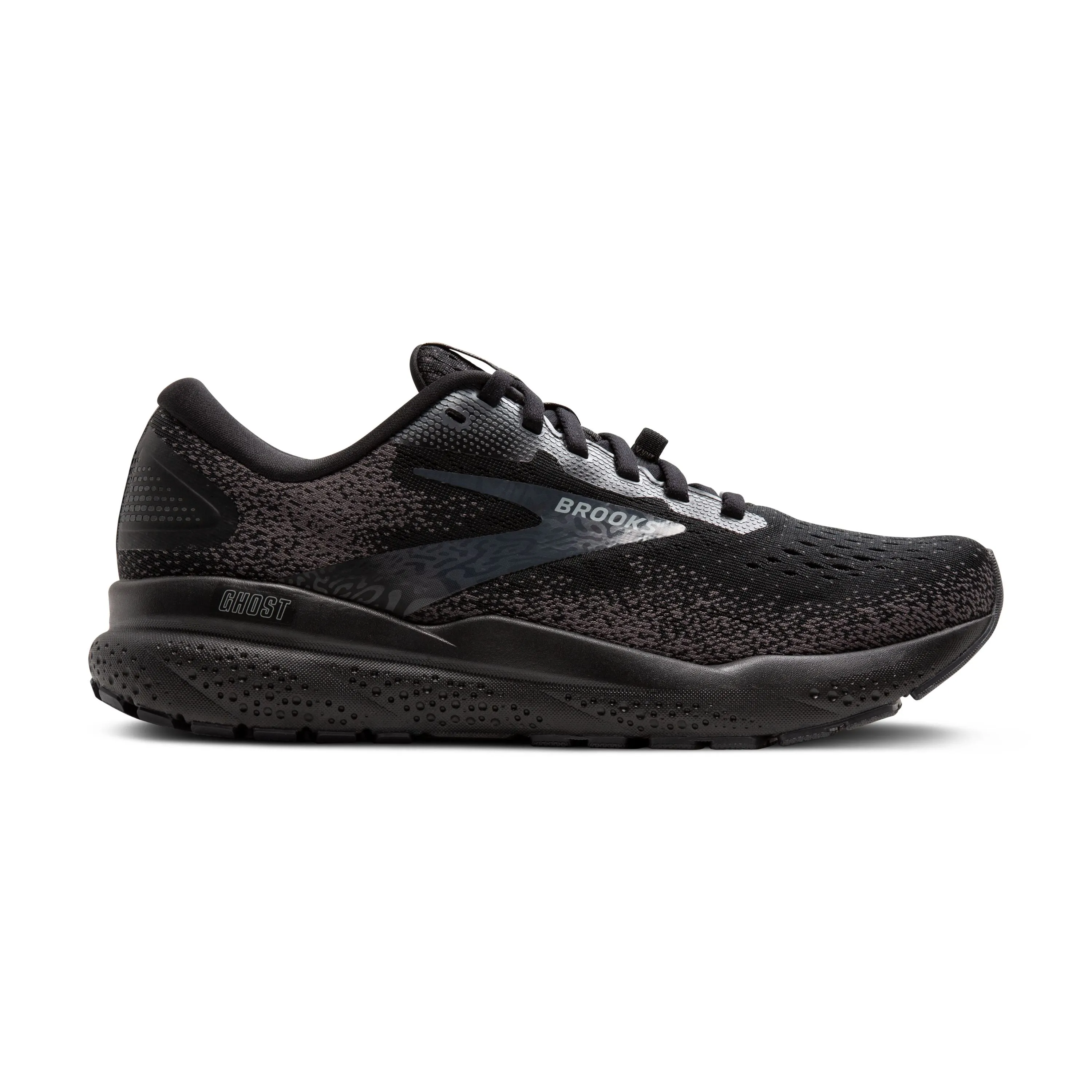 Brooks | Ghost 16 GTX | Men's | Black/Black/Ebony