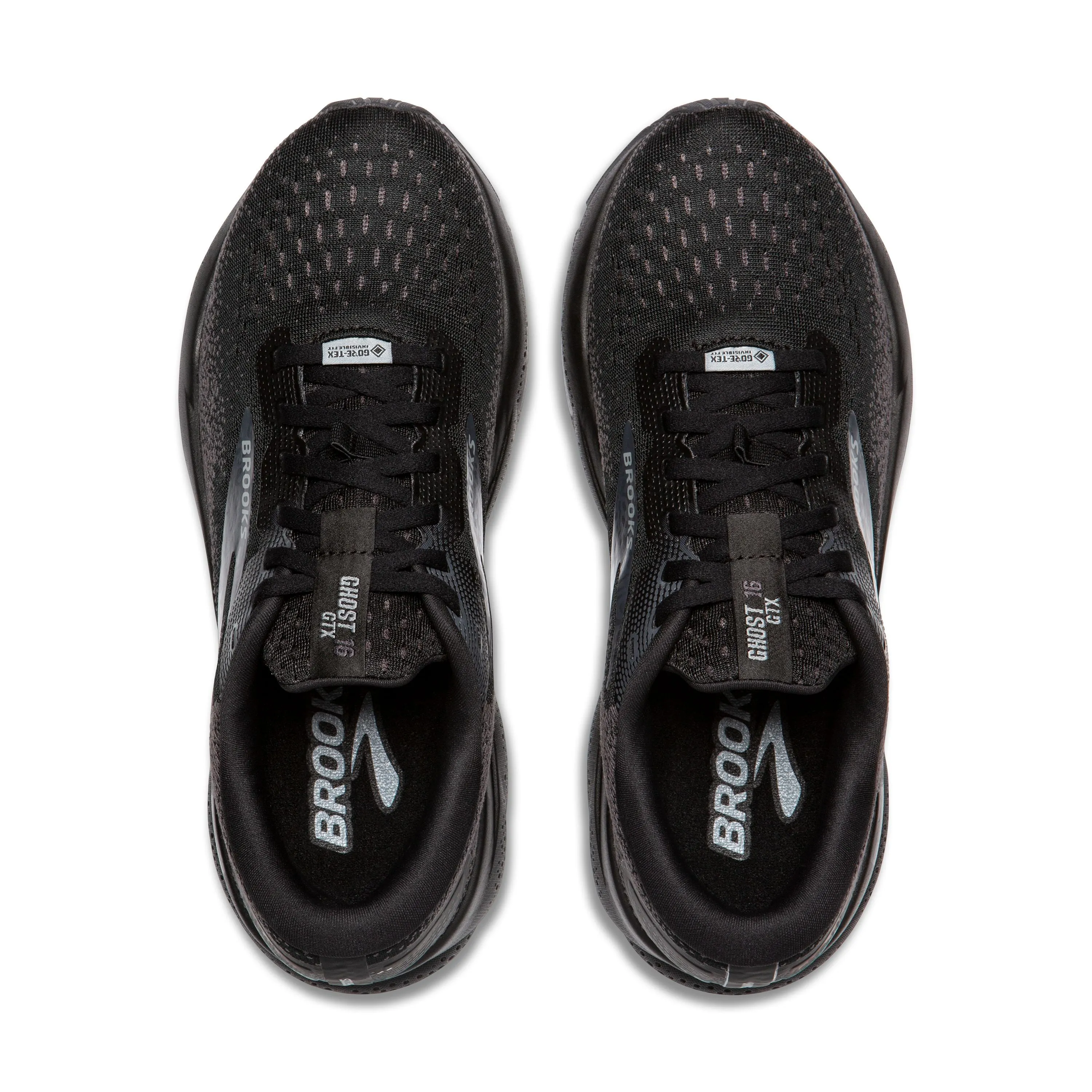 Brooks | Ghost 16 GTX | Men's | Black/Black/Ebony