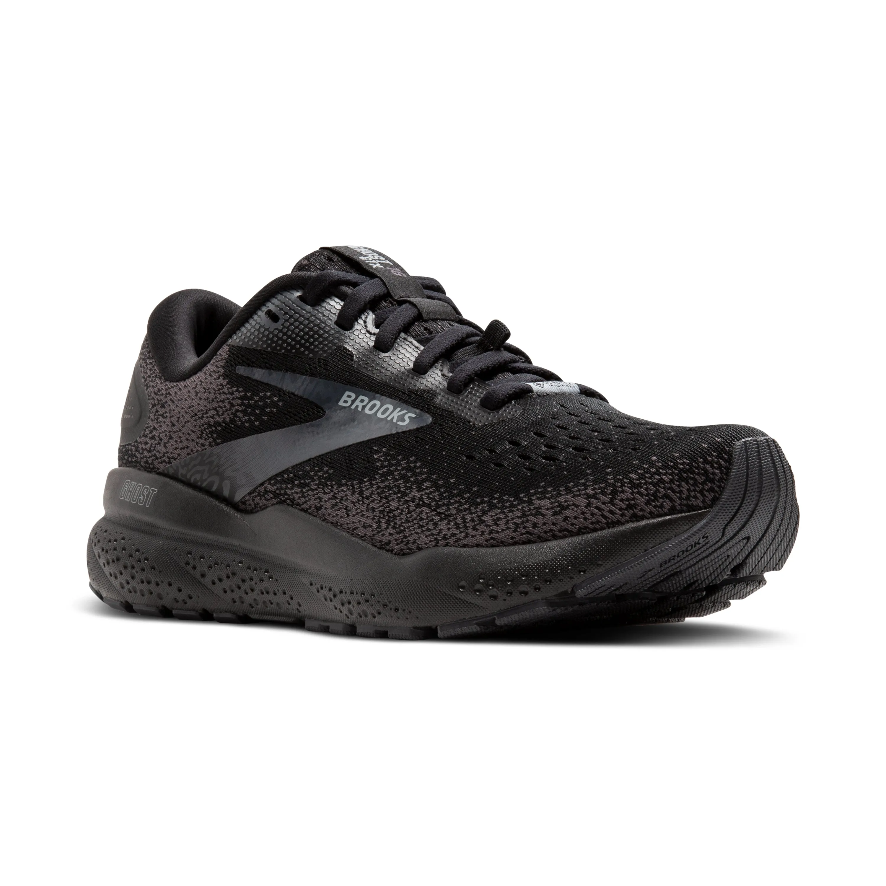 Brooks | Ghost 16 GTX | Men's | Black/Black/Ebony