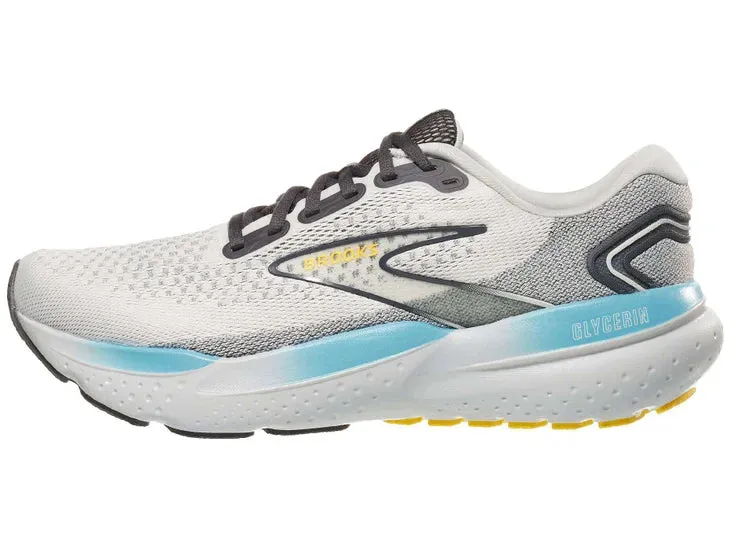 Brooks | Glycerin 21 | Men's | Coconut/Forged Iron/Yellow