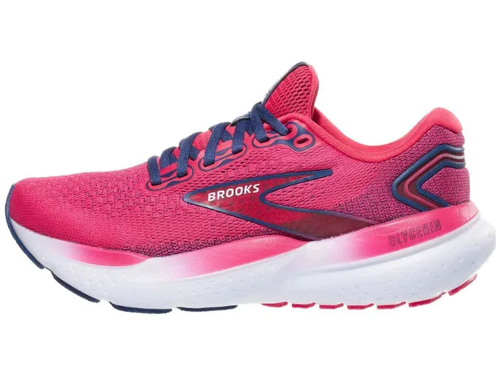 Brooks | Glycerin 21 | Women's | Raspberry/Estate Blue