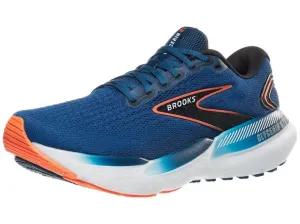 Brooks | Glycerin GTS 21 | Men's | Blue Opal/Black/Nasturtium