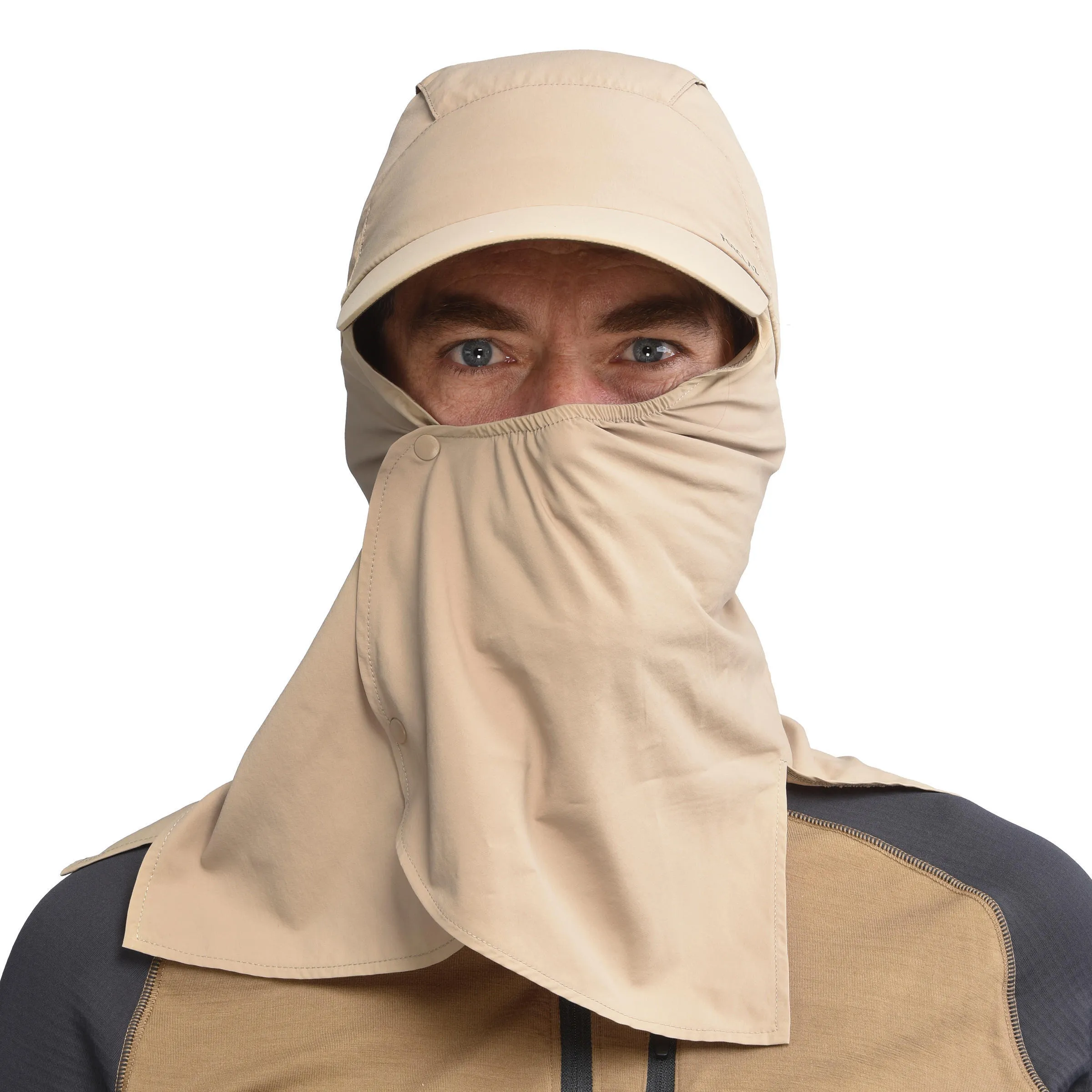 Cap with UV protection Forclaz Desert 900, beige