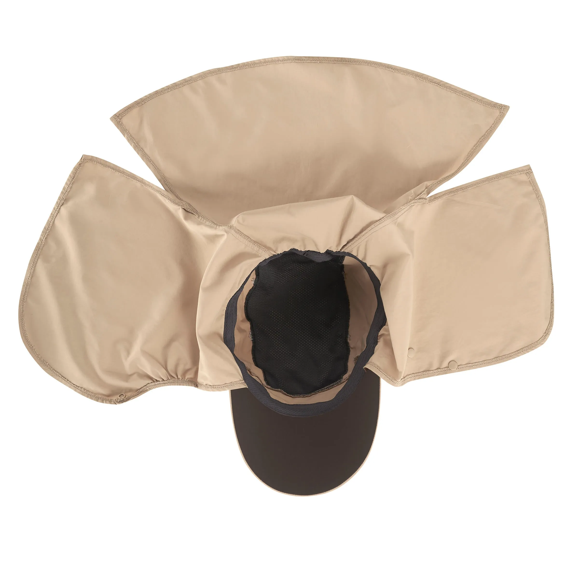 Cap with UV protection Forclaz Desert 900, beige