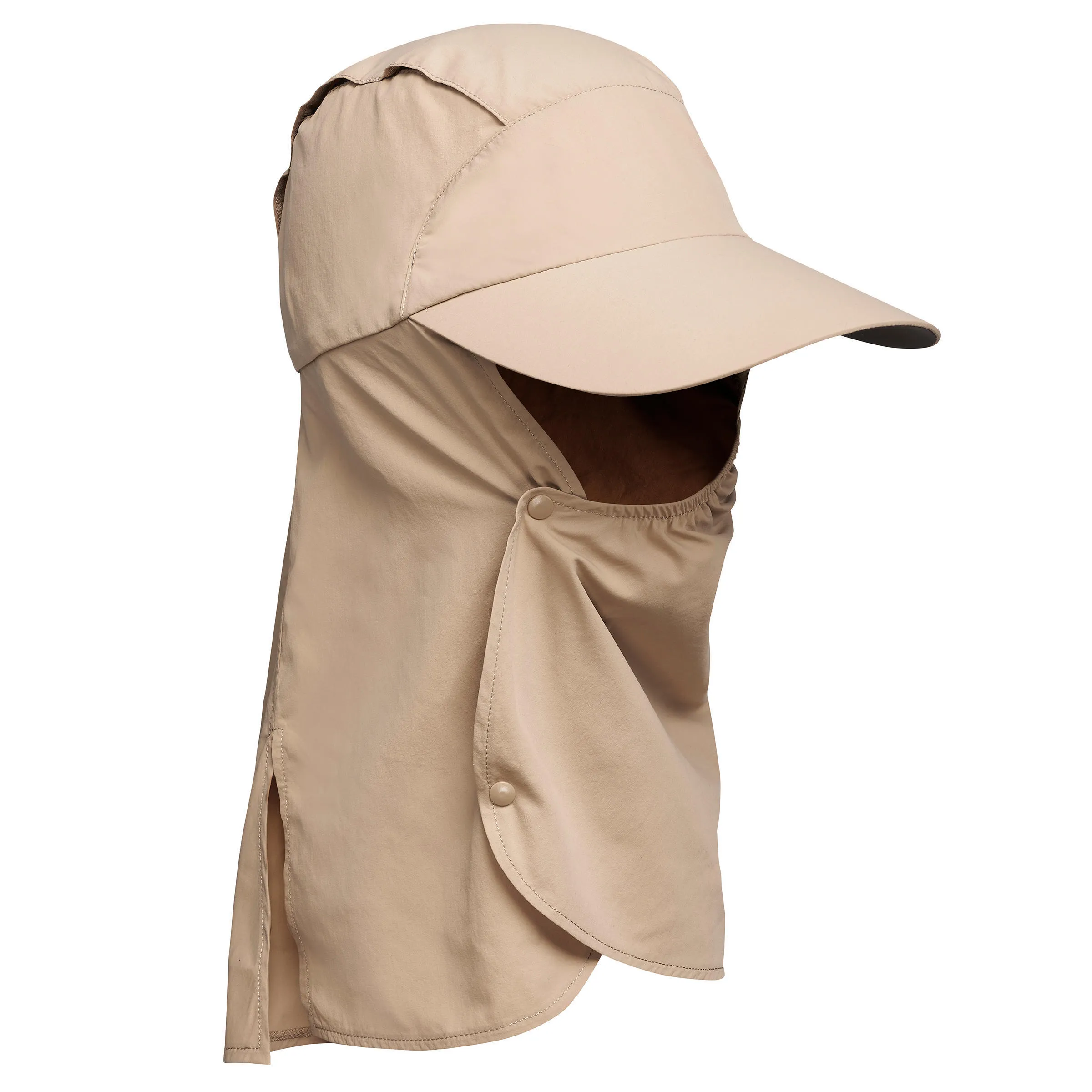 Cap with UV protection Forclaz Desert 900, beige