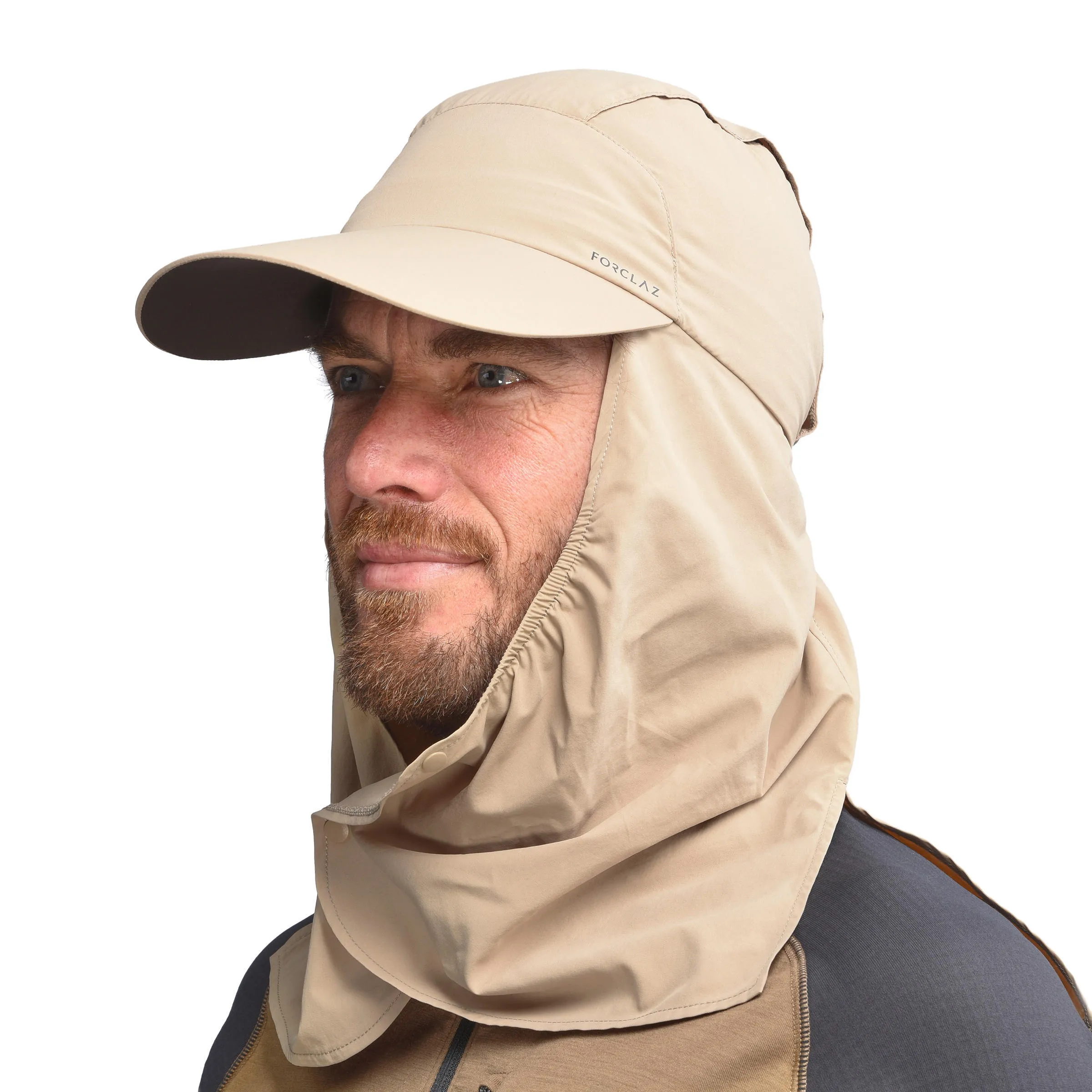 Cap with UV protection Forclaz Desert 900, beige